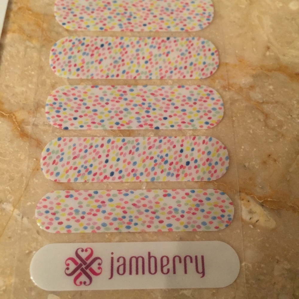 B2GO 🔶 Birthday 🎂 Sprinkles Nail Wraps Jamberry